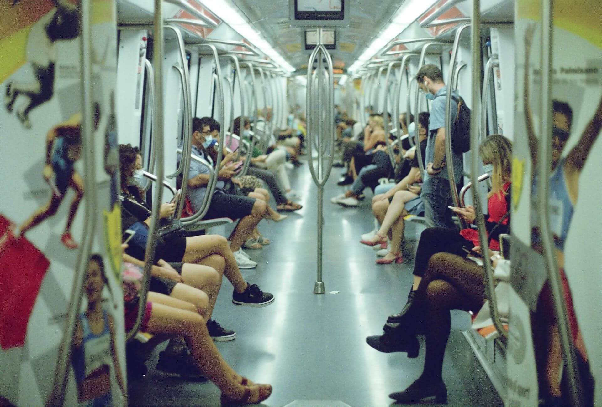 Rome Metro Train