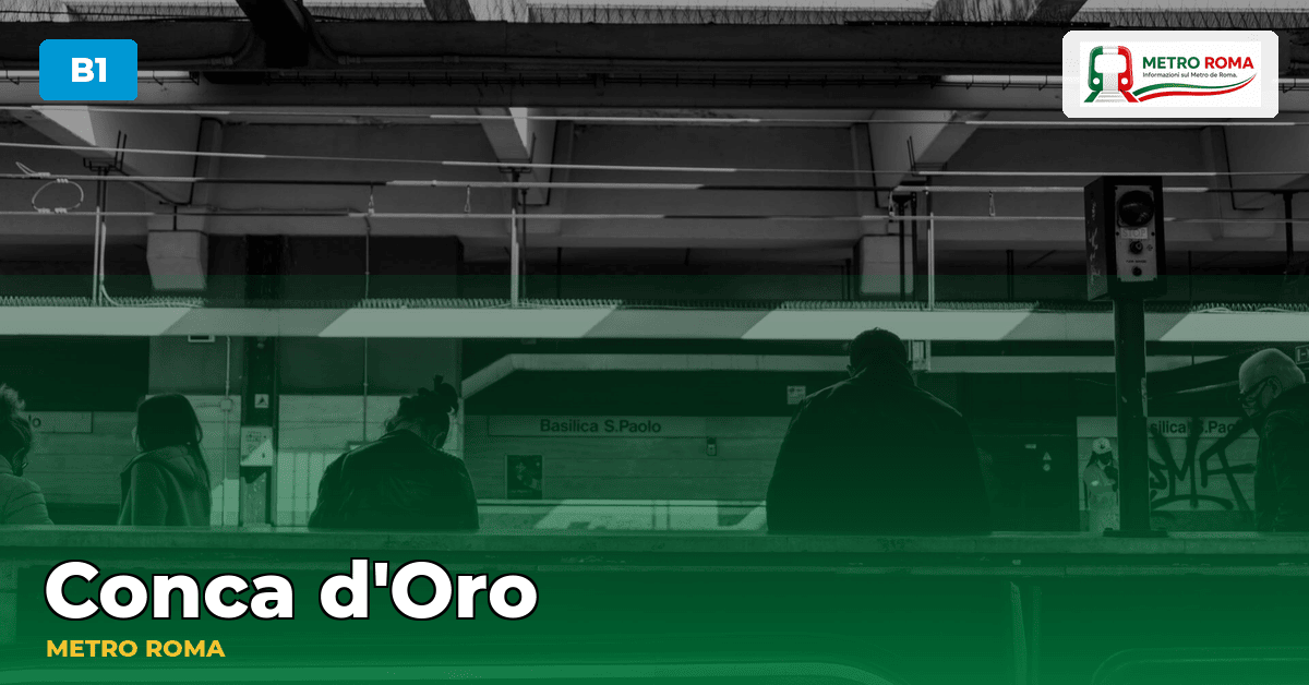 Stazione Conca d'Oro — metropolitana di Roma