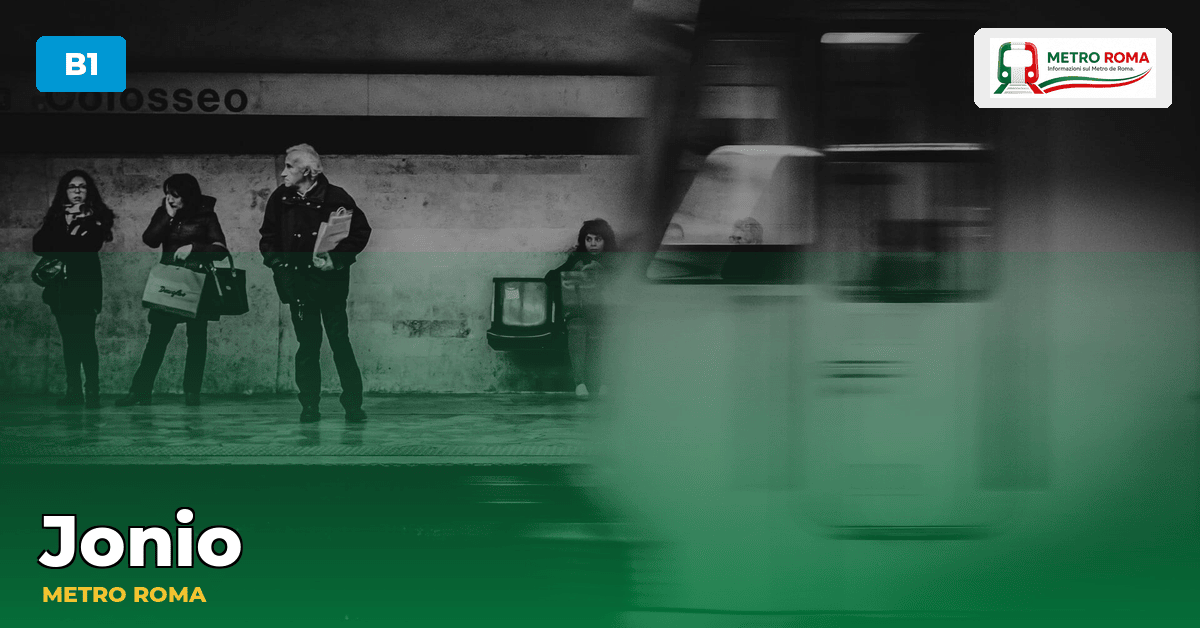 Stazione Jonio — metropolitana di Roma