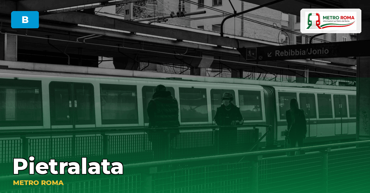 Stazione Pietralata — metropolitana di Roma